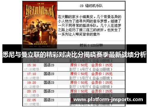 悉尼与曼立联的精彩对决比分揭晓赛季最新战绩分析